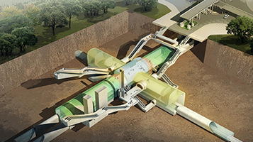 重慶軌道交通三號(hào)線紅旗河溝車站